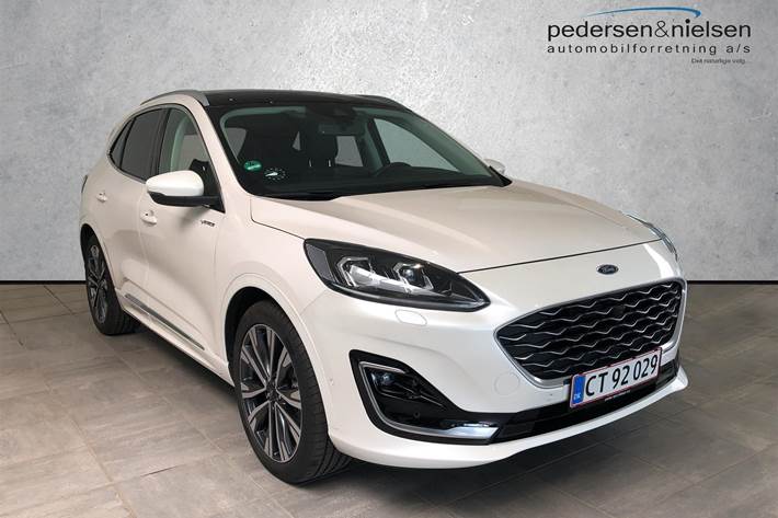 Hvid Ford Kuga fra 2020