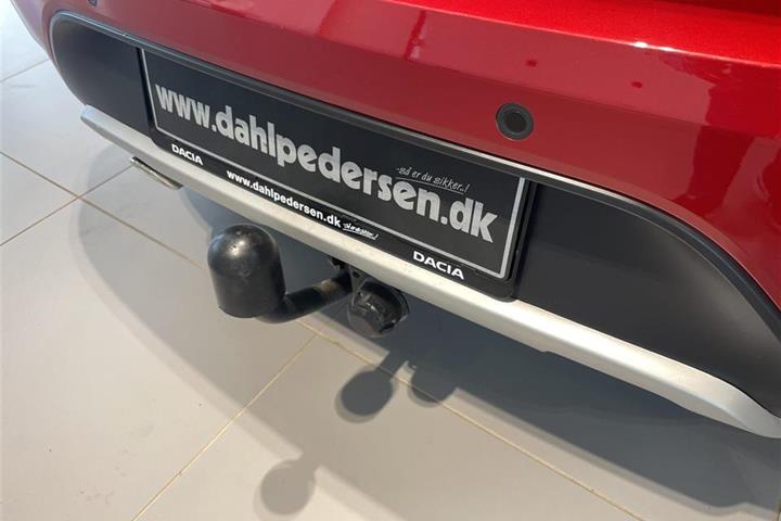 Rød Dacia Sandero fra 2020