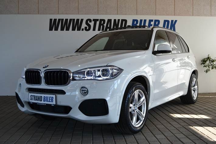 Hvid BMW X5 fra 2018