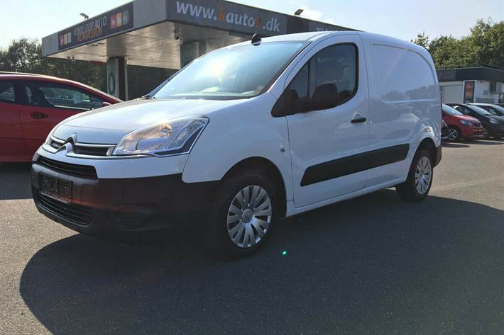 Hvid Citroën Berlingo fra 2012