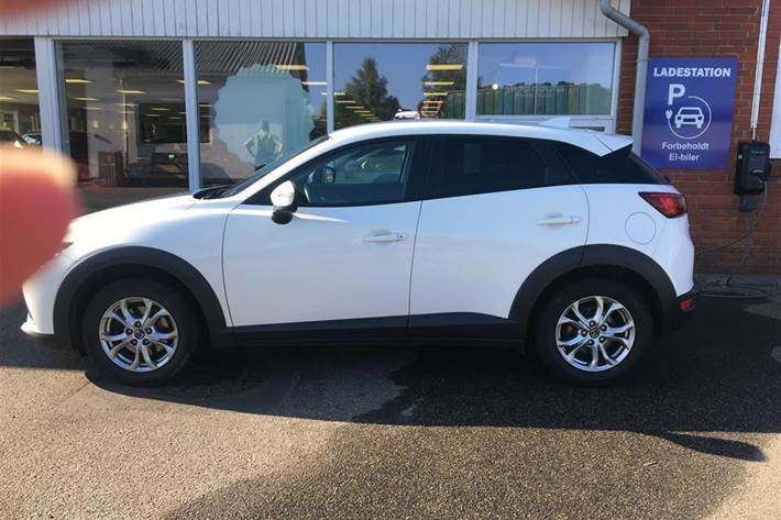 Hvid Mazda CX-3 fra 2015