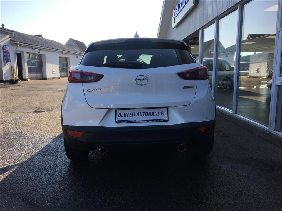 Hvid Mazda CX-3 fra 2015
