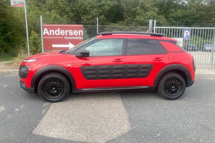 Rød Citroën C4 Cactus fra 2014