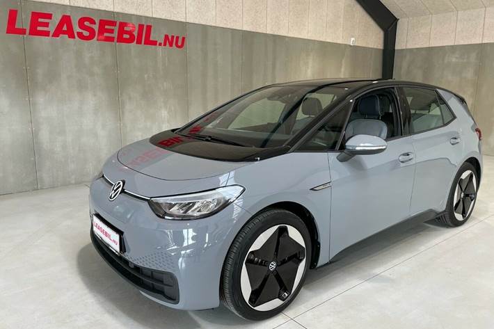 Grå VW ID.3 fra 2021