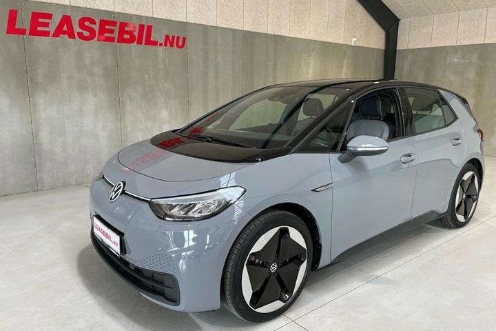 Grå VW ID.3 fra 2021