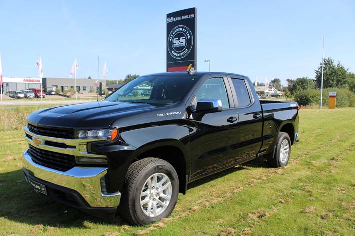 Grøn Chevrolet Silverado fra 2020