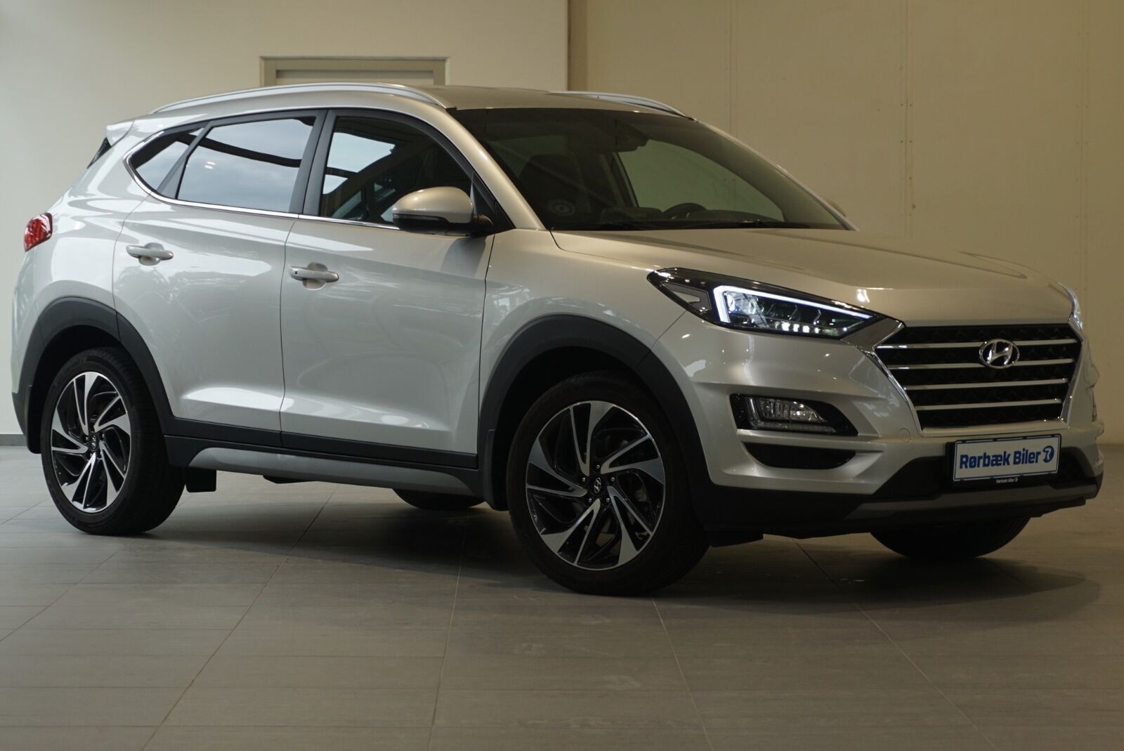 Grå Hyundai Tucson fra 2020