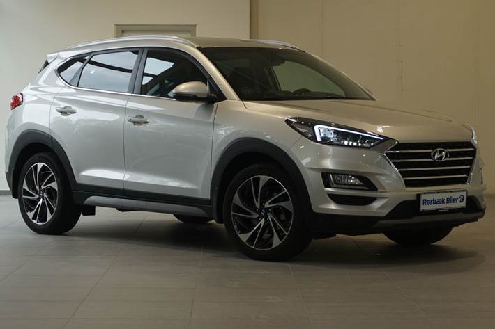 Grå Hyundai Tucson fra 2020