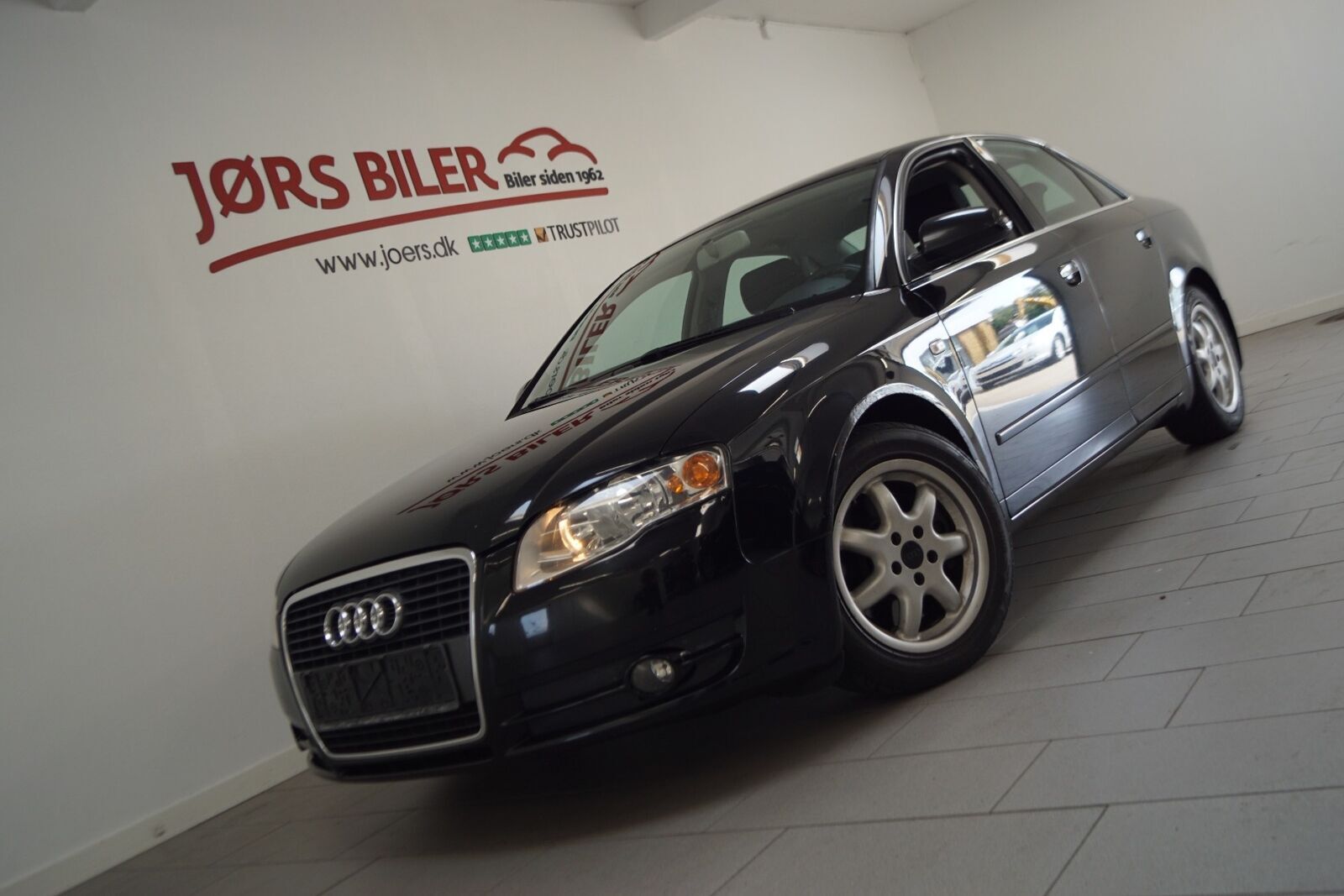 Sort Audi A4 fra 2007