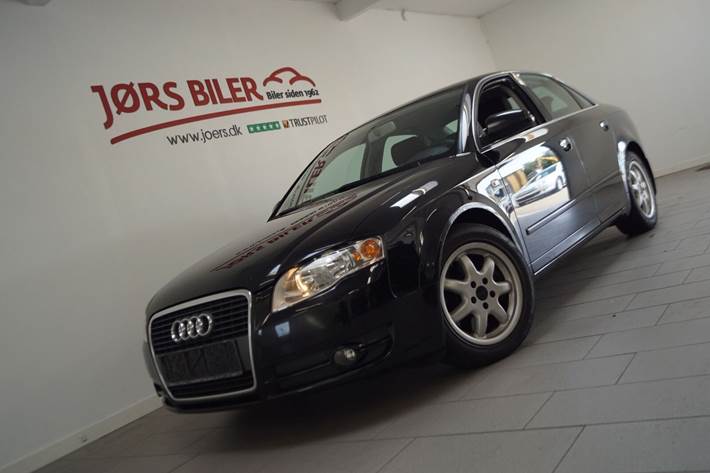 Sort Audi A4 fra 2007