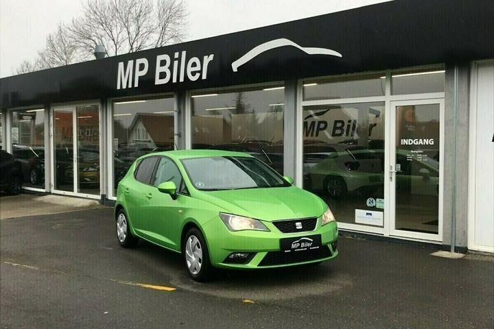 Grøn Seat Ibiza fra 2014