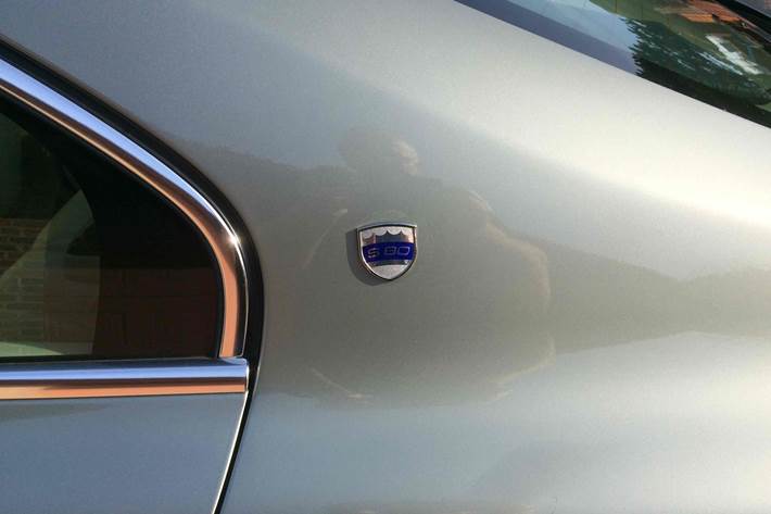 Grøn Volvo S80 fra 2007