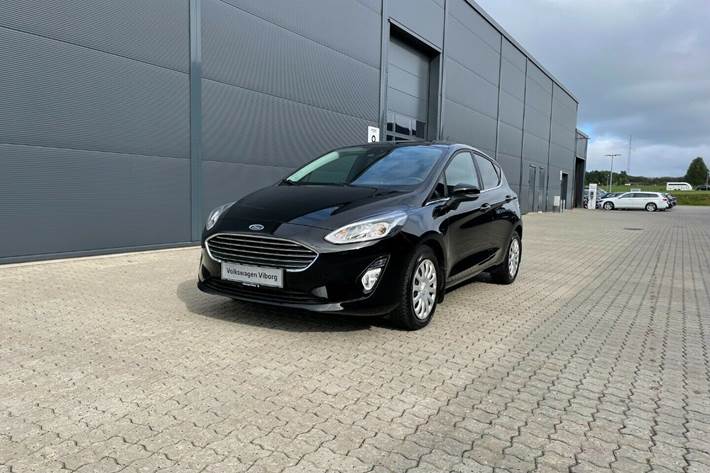 Grå Ford Fiesta fra 2018