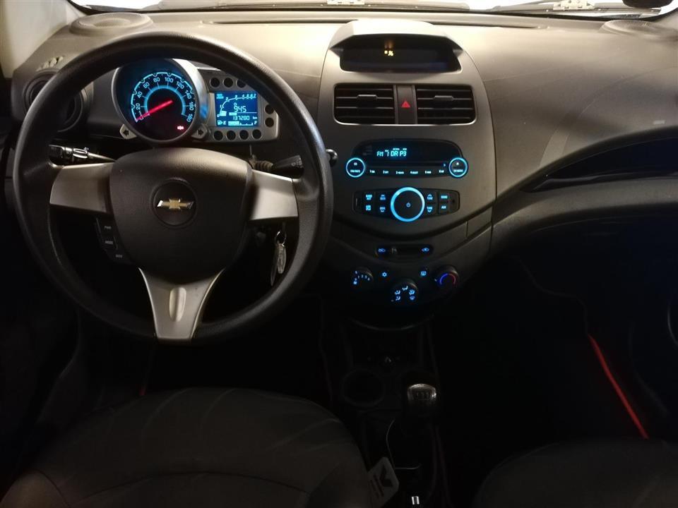 Blå Chevrolet Spark fra 2011