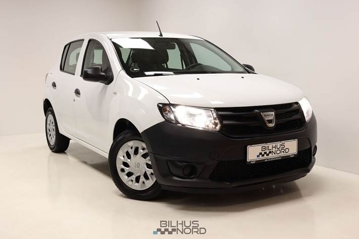 Hvid Dacia Sandero fra 2016