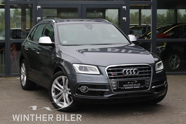 Grå Audi SQ5 fra 2016