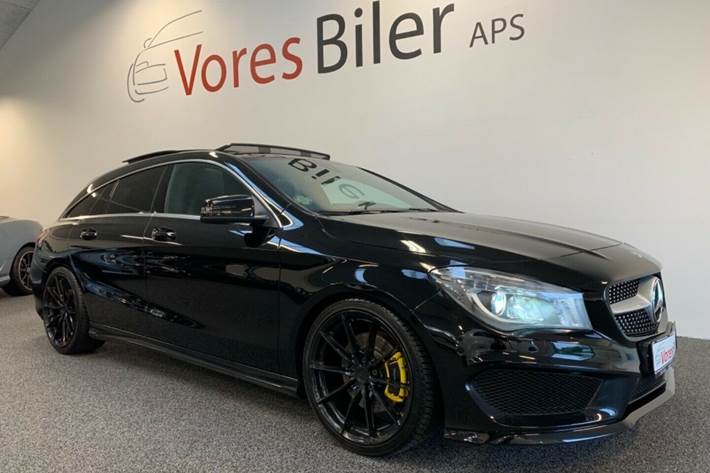 Grå Mercedes CLA220 fra 2015