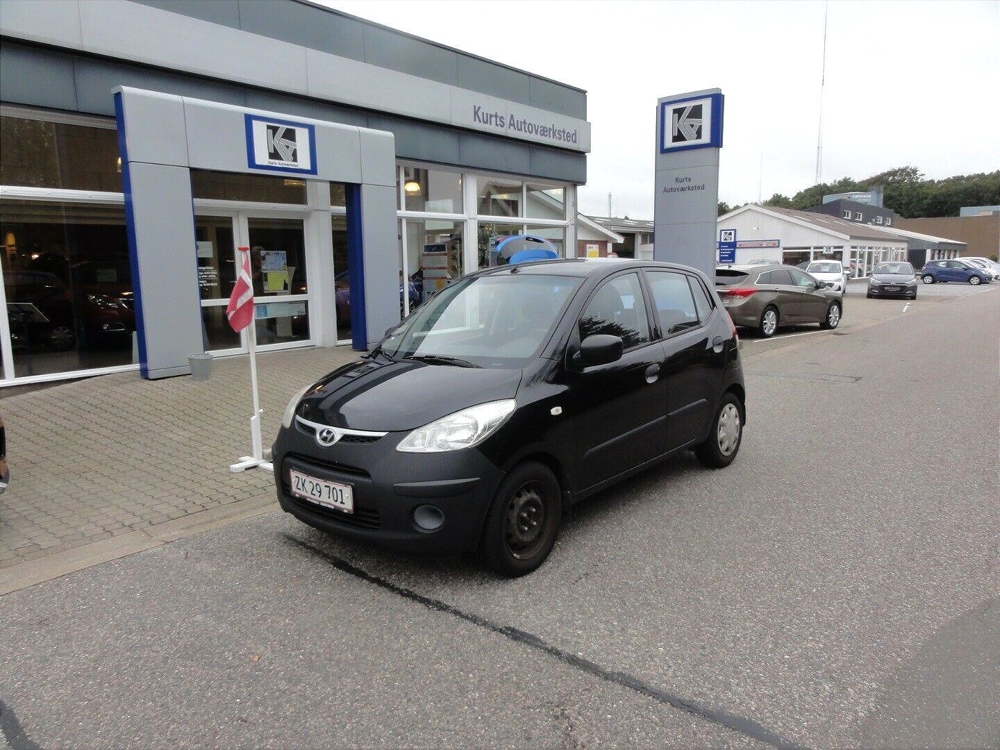 Sort Hyundai i10 fra 2008