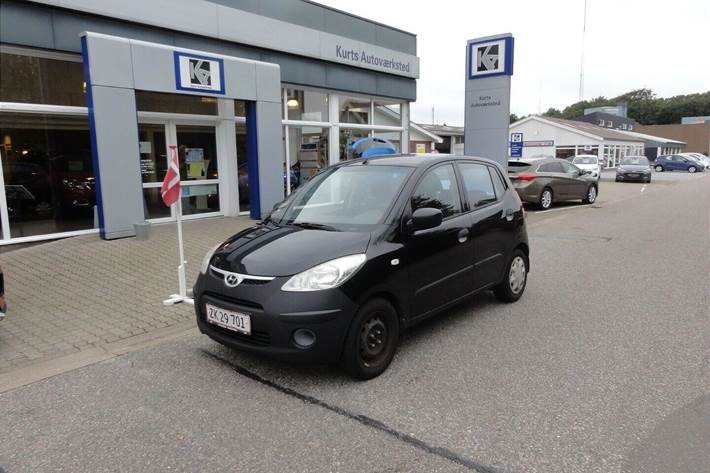 Sort Hyundai i10 fra 2008