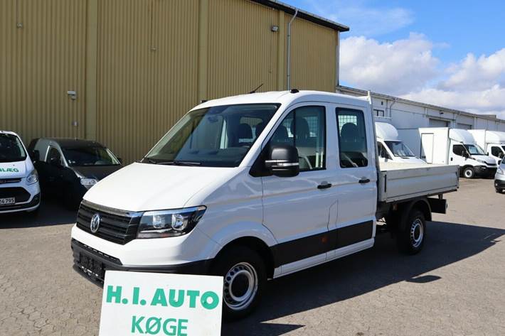 Hvid VW Crafter 35 fra 2017