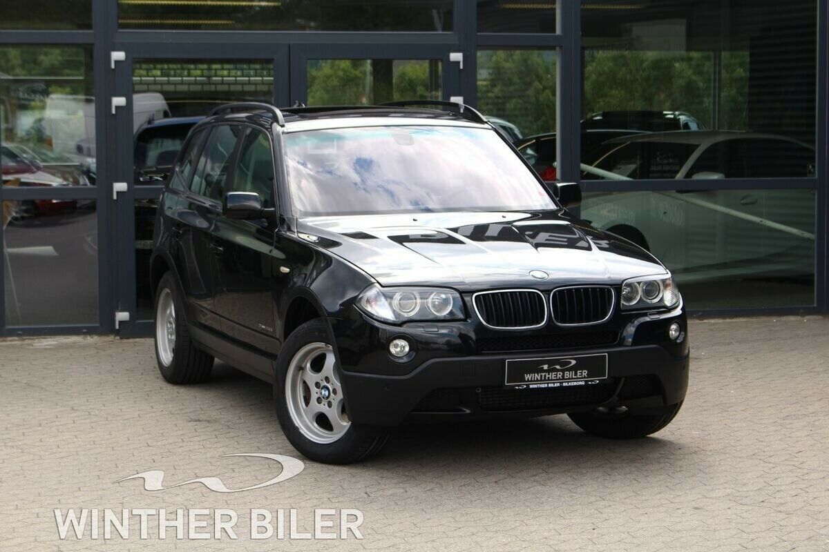 Sort BMW X3 fra 2009