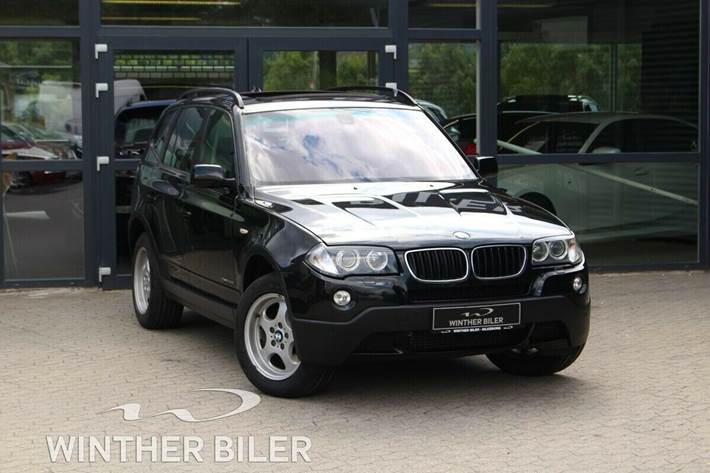 Sort BMW X3 fra 2009