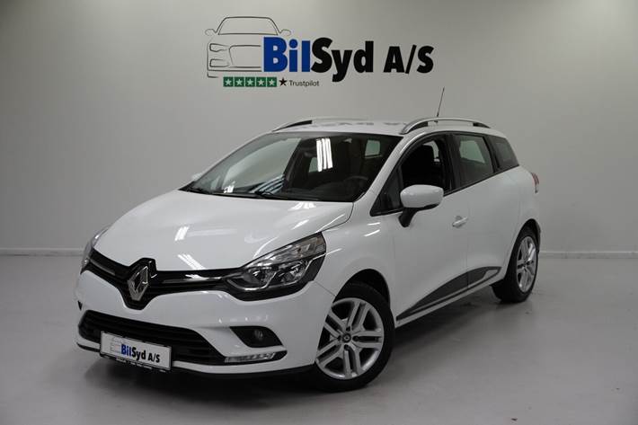 Hvid Renault Clio IV fra 2018