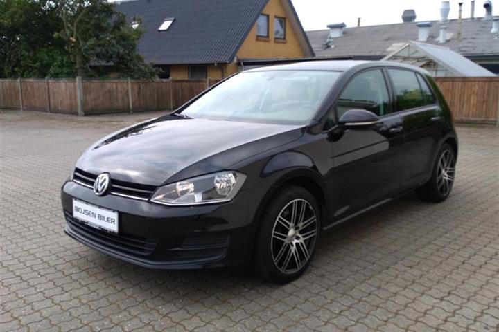 Sort VW Golf fra 2016