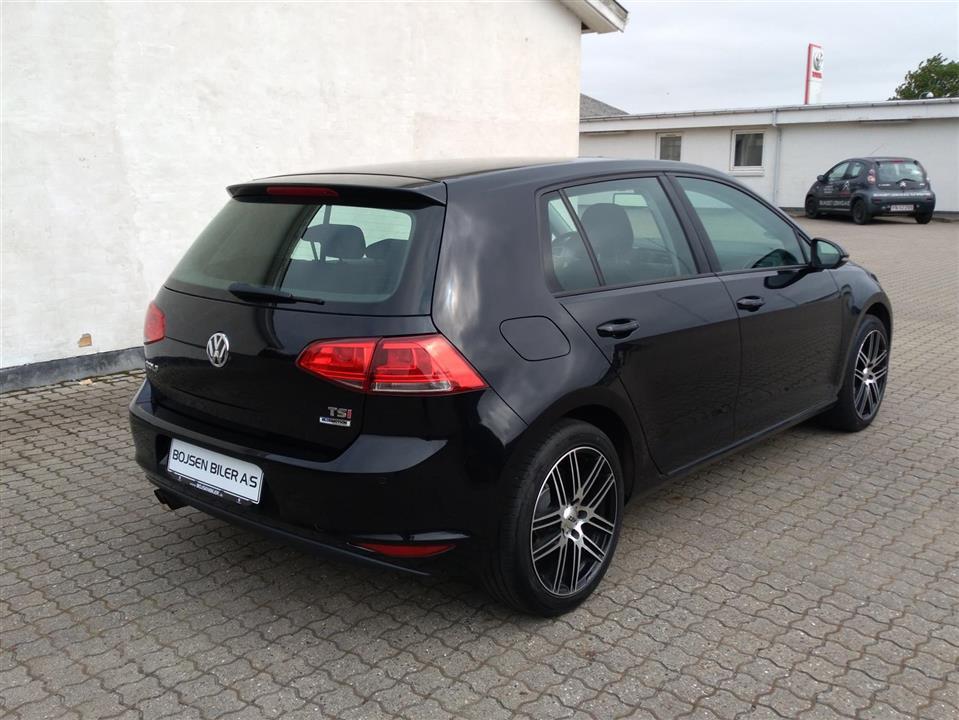 Sort VW Golf fra 2016