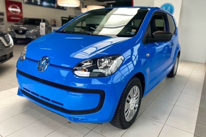 Blå VW UP! fra 2015