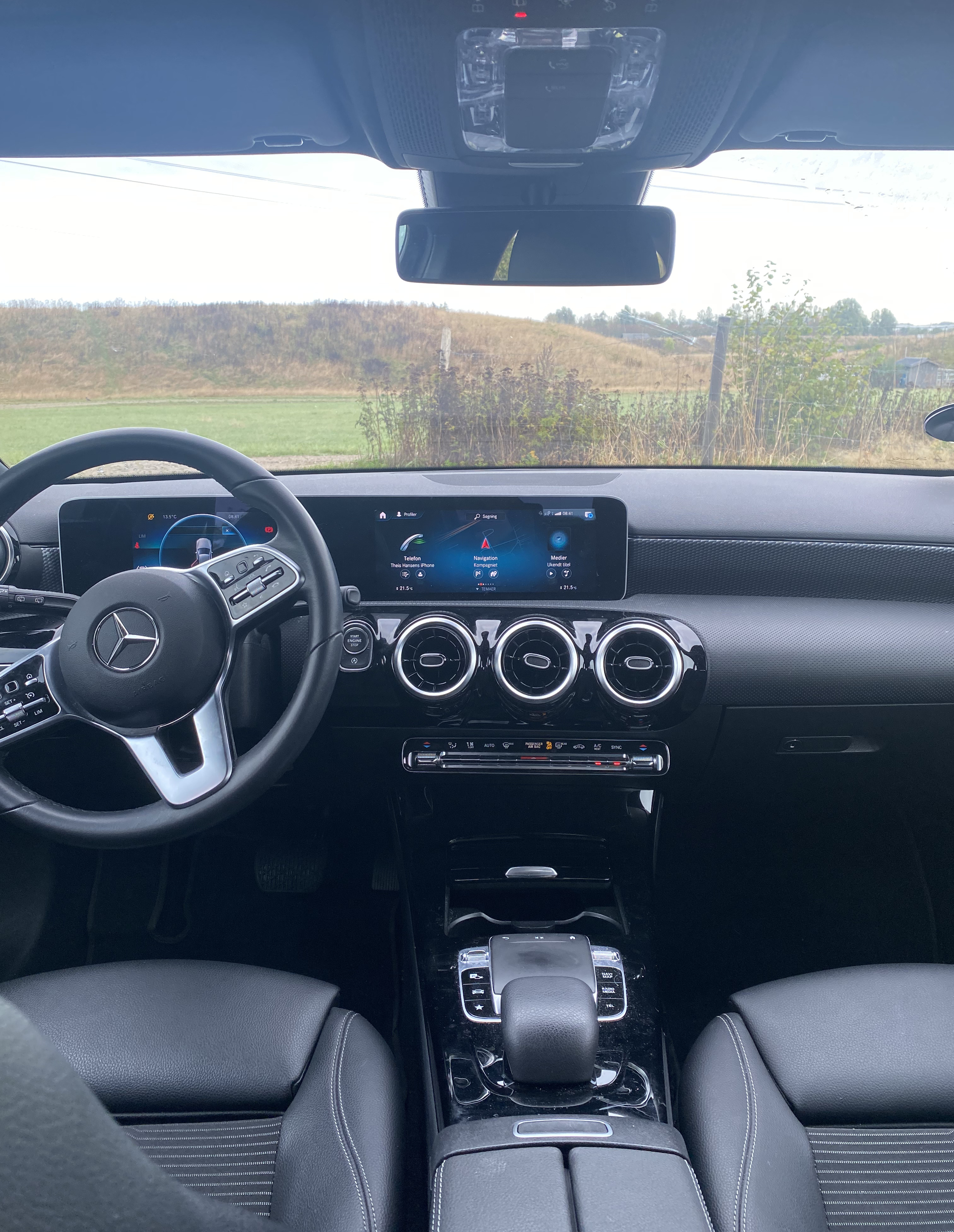 Sort Mercedes A180 d fra 2018