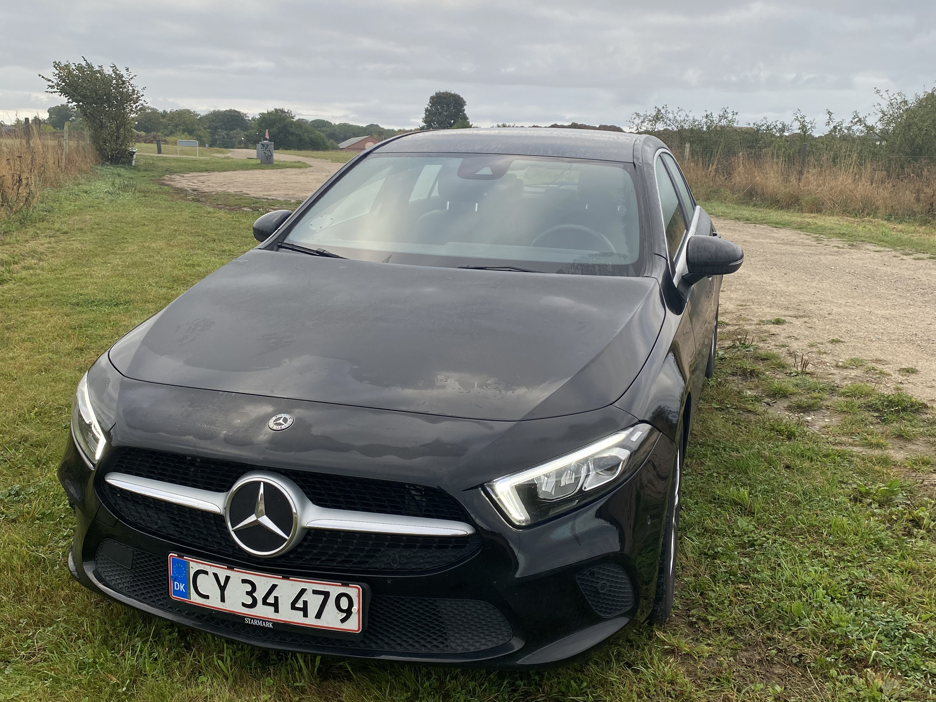 Sort Mercedes A180 d fra 2018