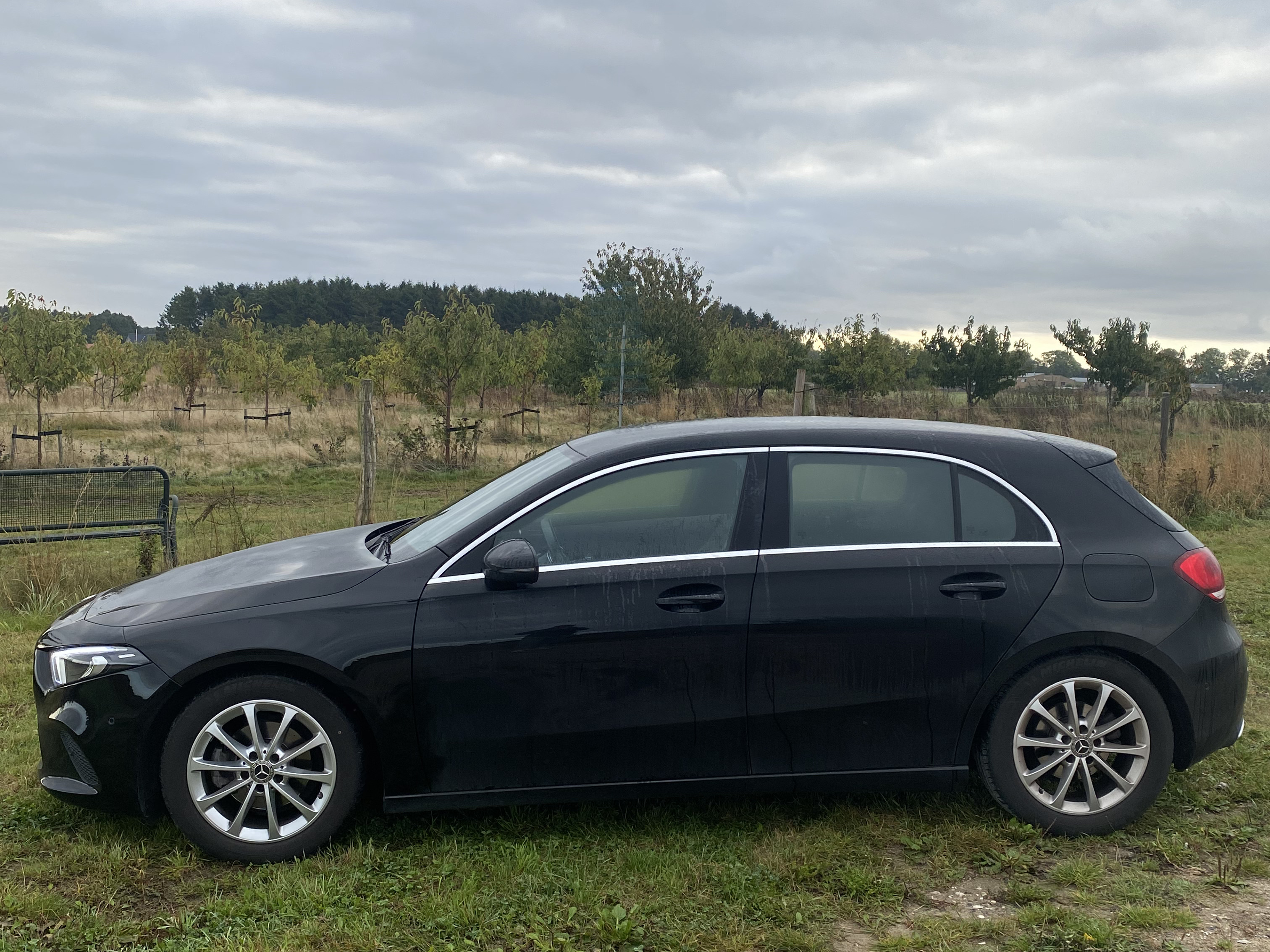 Sort Mercedes A180 d fra 2018