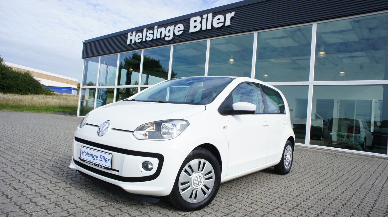 Hvid VW UP! fra 2015