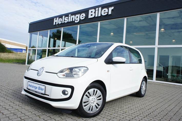 Hvid VW UP! fra 2015