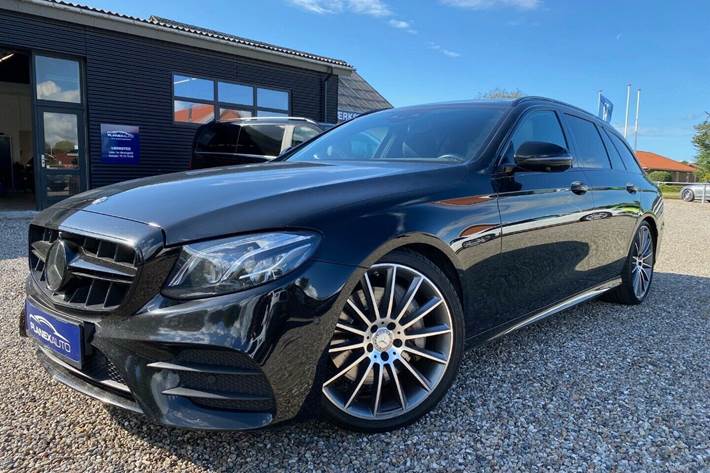 Sort Mercedes E350 d fra 2017