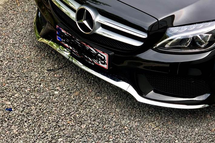 Sort Mercedes C220 d fra 2015