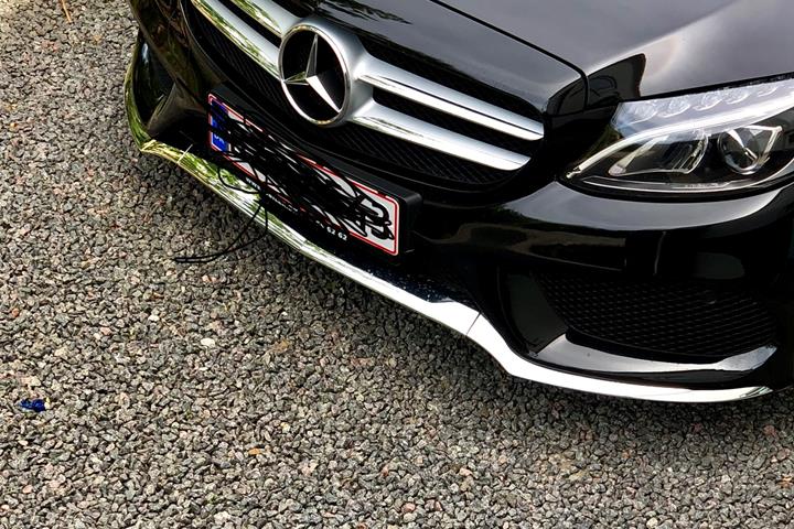 Sort Mercedes C220 d fra 2015