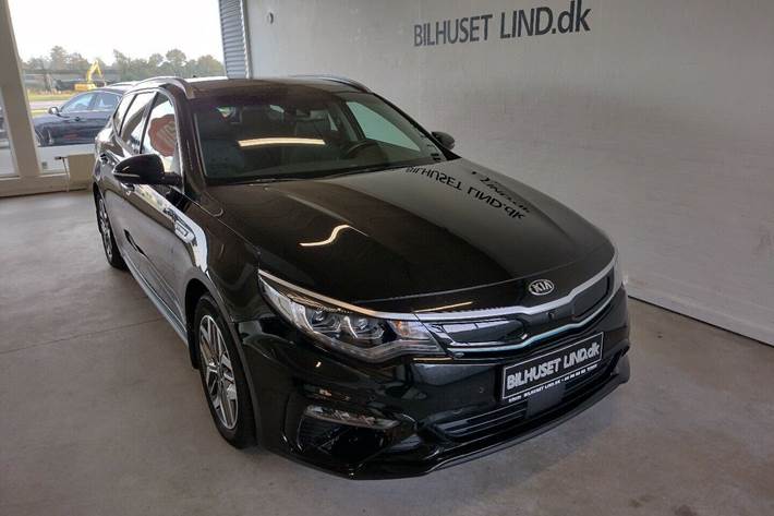 Grå Kia Optima fra 2020