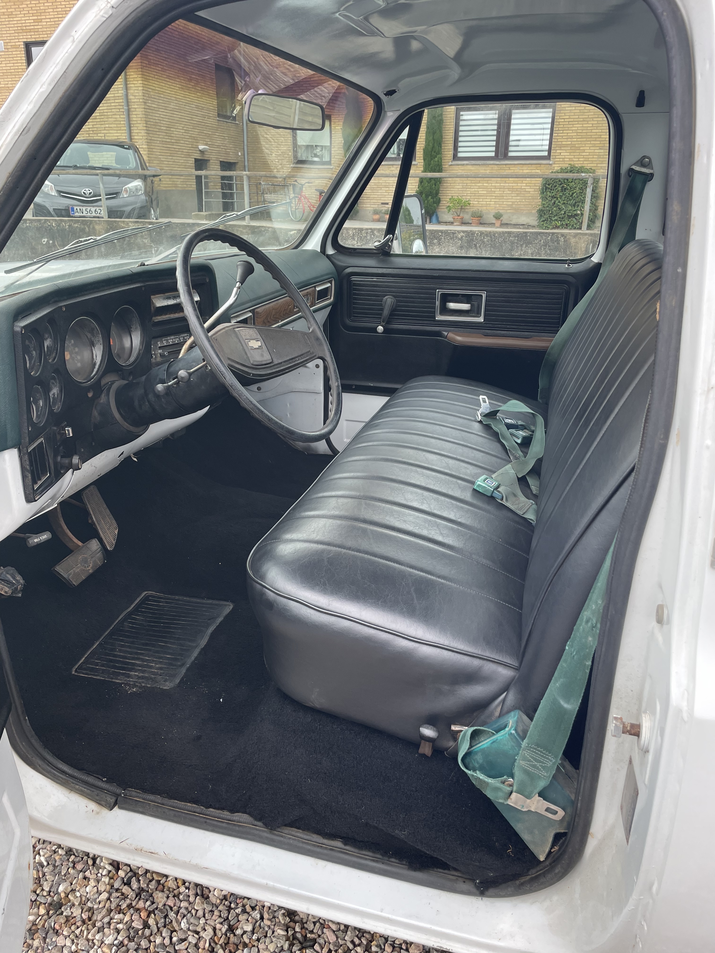 Hvid Chevrolet Ladvogn fra 1977