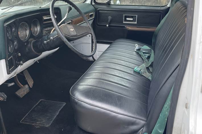 Hvid Chevrolet Ladvogn fra 1977