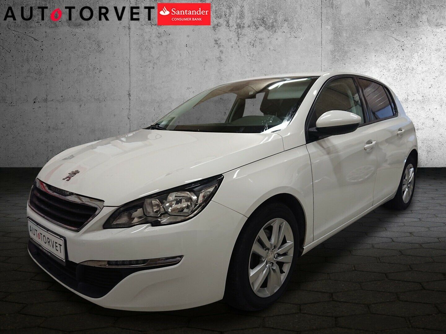 Hvid Peugeot 308 fra 2018