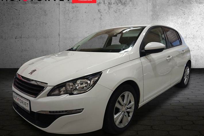 Hvid Peugeot 308 fra 2018