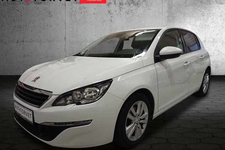 Hvid Peugeot 308 fra 2018