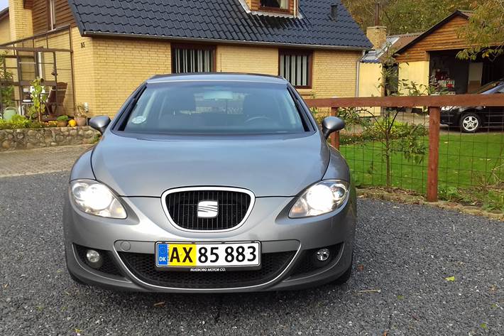 Grå Seat Leon fra 2009