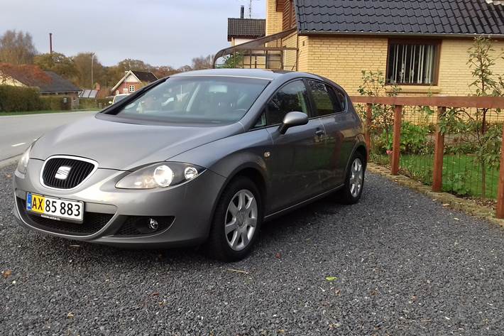 Grå Seat Leon fra 2009