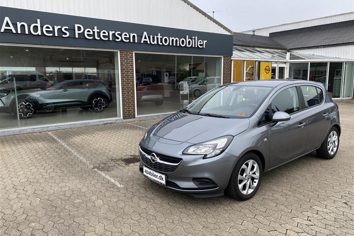 Grå Opel Corsa fra 2018