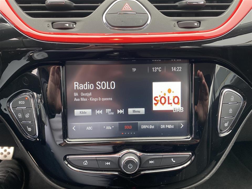 Grå Opel Corsa fra 2018