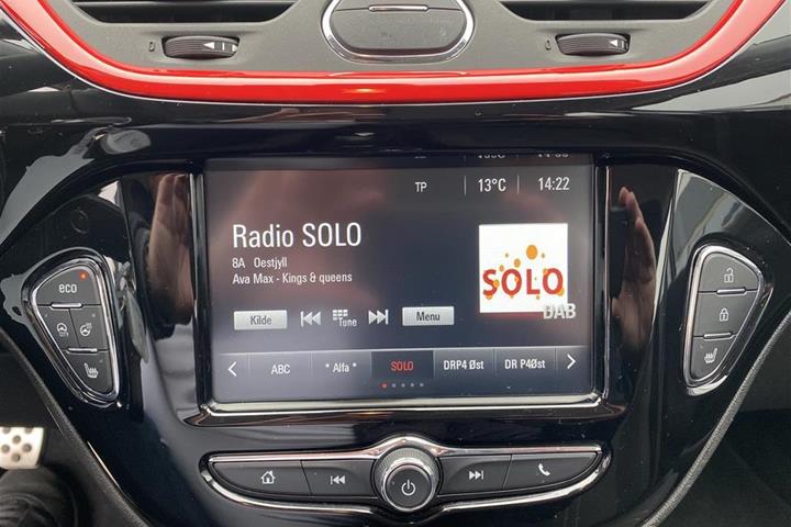 Grå Opel Corsa fra 2018