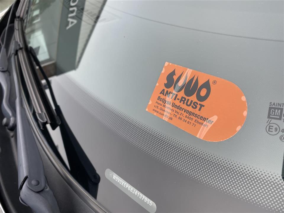 Grå Opel Corsa fra 2018